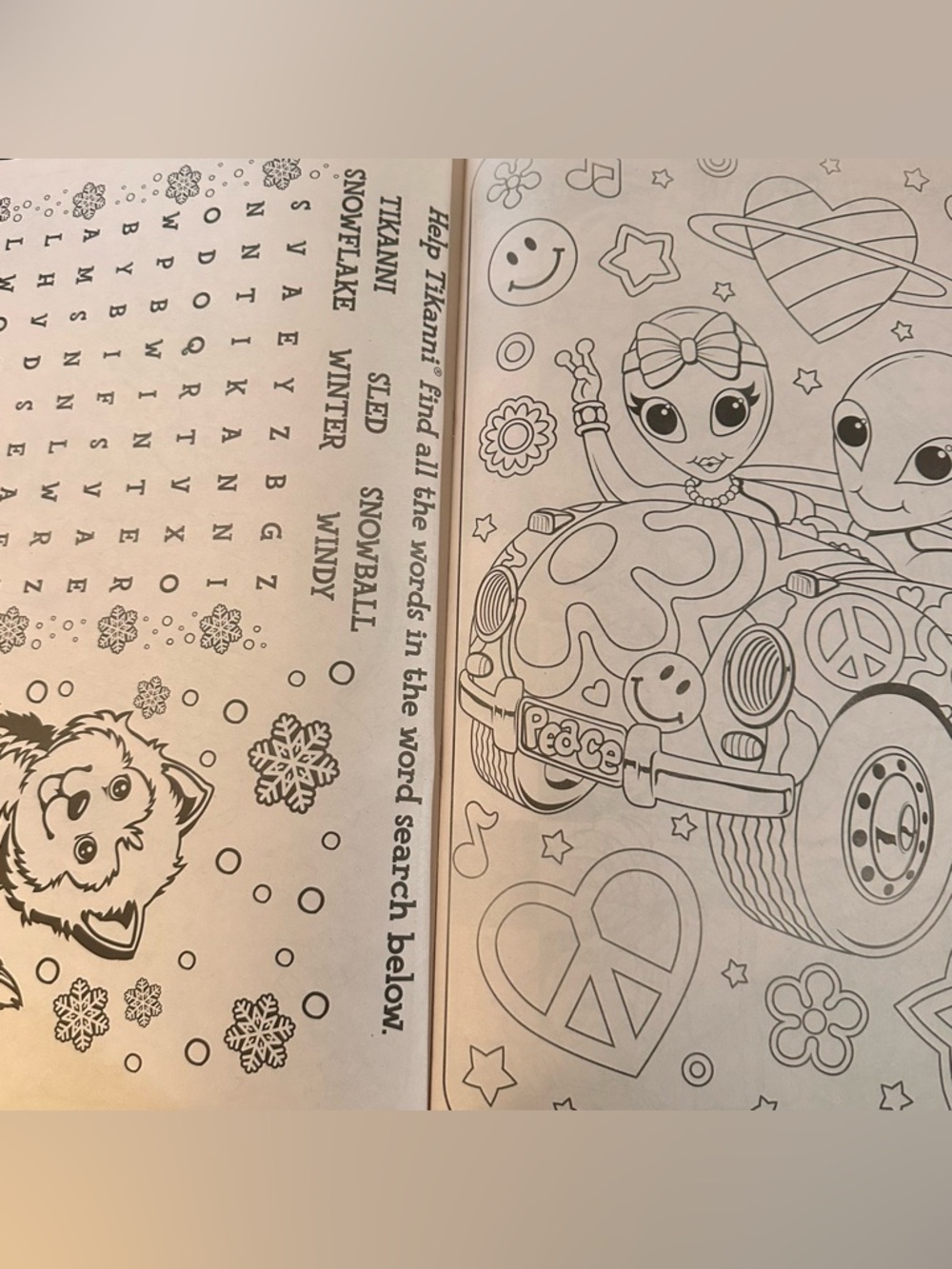Lisa Frank Giant Color & Activity Book - Picture 9 of 12